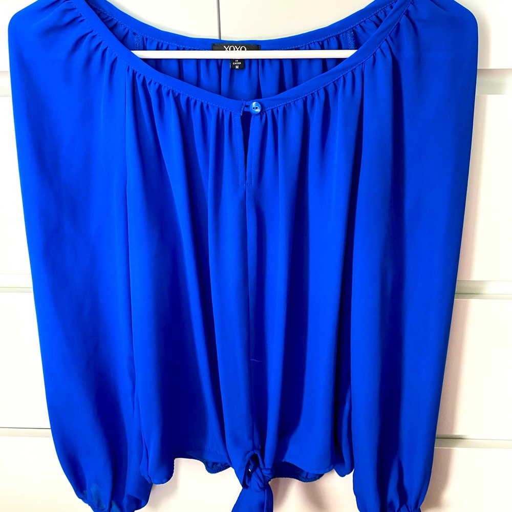 Blue blouse